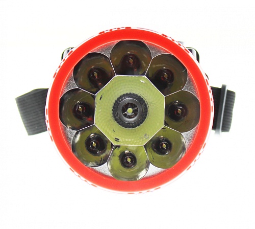 Светодиодный налобный фонарь Navigator NPT-H21-ACCU 9 LED 1Вт, Lead-Acid 3.7В 0,9Ач
