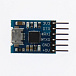 Модуль MicroUSB гнездо - UART (TTL на базе CP2102) для Arduino	 