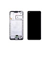 Дисплей для Samsung Galaxy A21s (A217F) модуль c рамкой Черный - OR Ref. (SP)