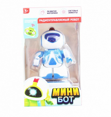 Робот Минибот (бело-синий)