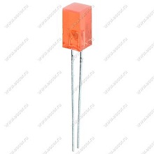 Светодиод 5x5mm R L-1553IDT