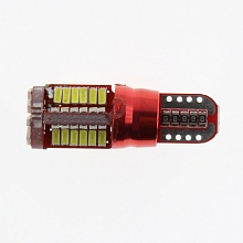 Светодиодная лампа T10 (W5W) 12V 3014 57 SMD LED White 