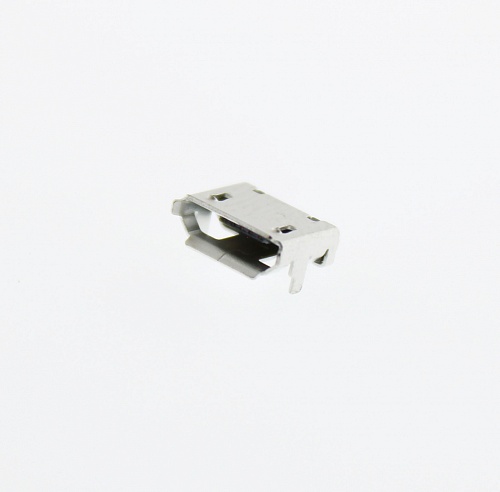 microUSB 5BF 08 гнездо в плату, Разъём