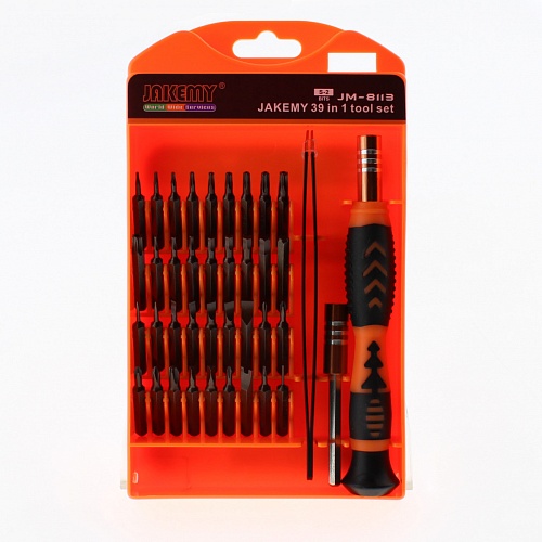 Отвертка с насадками Jakemy JM-8113 (39 предметов)