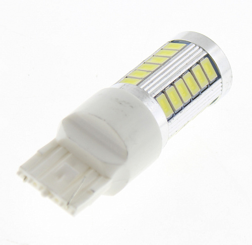 Светодиодная лампа W21W (T20) 12V  5630-30 SMD White Lumen