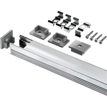 Профиль накладной с экраном Navigator NPR-02-SET (2000х16,5х11,9) комплект