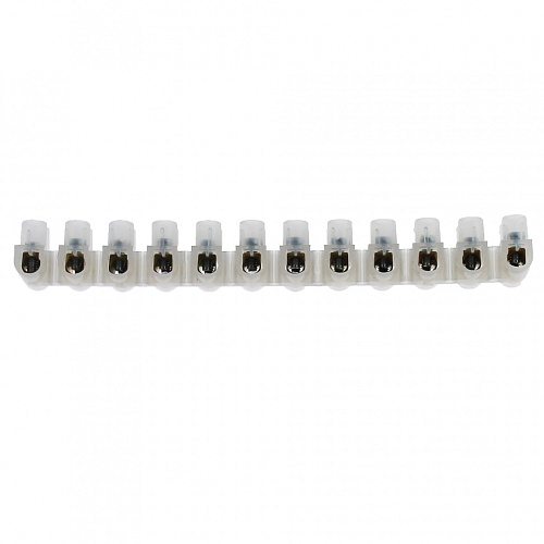 Колодка Navigator NTB-UPE-S12-5/WH зажимная винтовая, 1.5-6.0мм2, 5А