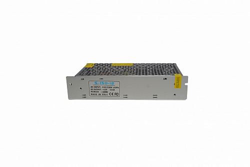 Блок питания PL-150W-12-IP20 (12В, 12.5А, 150Вт, 210х100х45мм) IP20