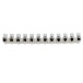 Колодка Navigator NTB-UPE-S12-5/WH зажимная винтовая, 1.5-6.0мм2, 5А