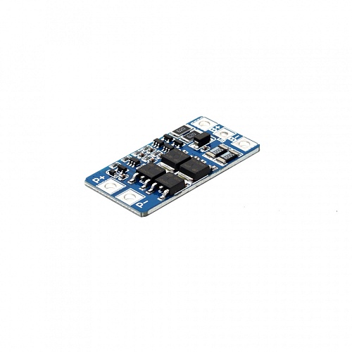 Модуль заряда и защиты Li-Ion АКБ BMS 2х18650 (2S 10A, с балансировкой) для Arduino  