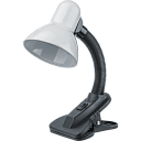 Настольная лампа Navigator NDF-C011-60W-WH-E27 прищепка, белый