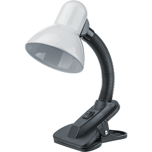 Настольная лампа Navigator NDF-C011-60W-WH-E27 прищепка, белый