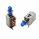 Переключатель кнопочный PS-22E15/A04 on-off синий