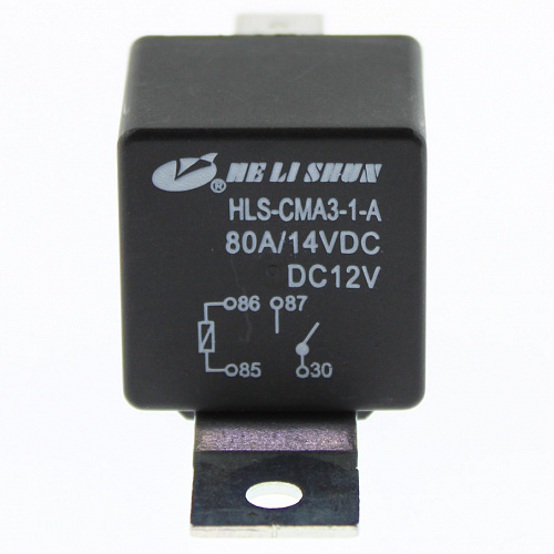 HLS-CMA3-1-DC12V-A-NS-Q 80A, 1A, Реле электромагнитное HLS-CMA3-1-DC12V-A-NS-Q 80A, 1A