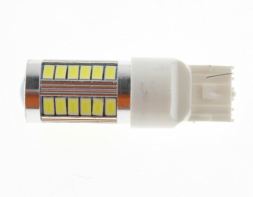 Светодиодная лампа W21W (T20) 12V  5630-30 SMD White Lumen