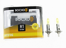 Галогенная лампа головного света H1 BOCXOD AntiFog 3100К 12V 55W P14.5s 80511AF 2шт