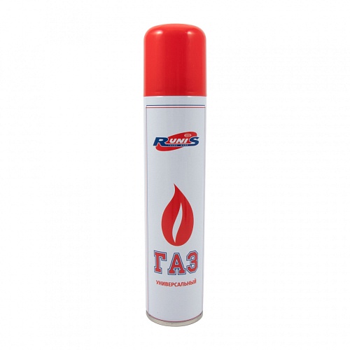 Газ для зажигалок RUNIS, 260мл/100гр