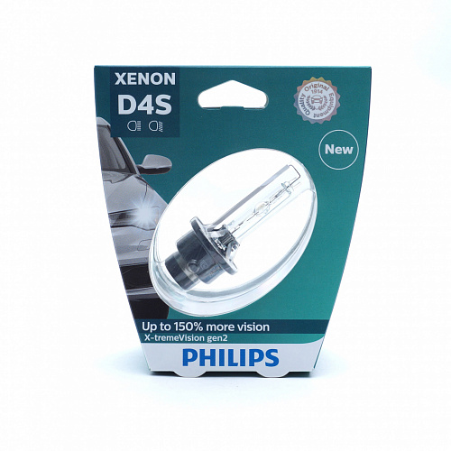 Автолампа ксеноновая D4S Philips X-tremeVision gen2 42V 35W