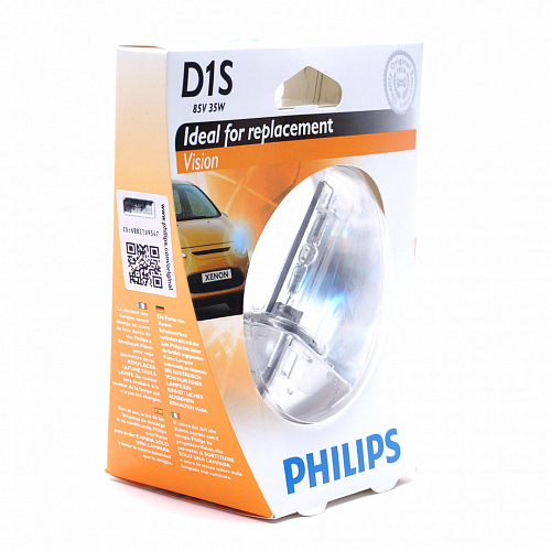 Автолампа ксеноновая D1S Philips Vision 85V 35W