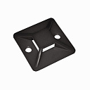 Площадка под стяжку AAM-20 (20х20мм) самоклеющаяся черная 100шт