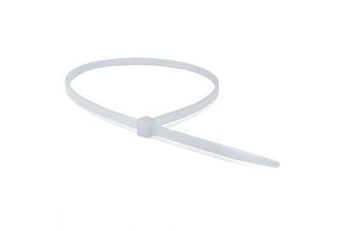 Стяжка IEK ХП1 2.5х110 (100шт.) с табличкой 20х13мм,белая 