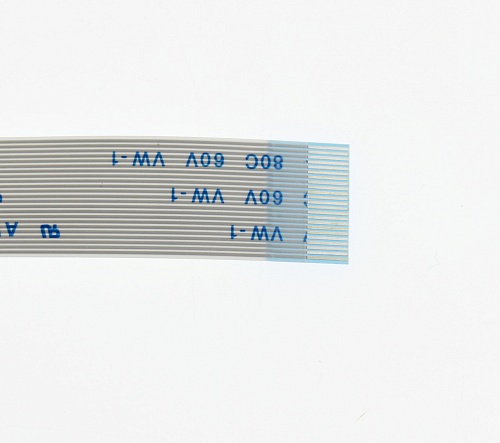 Шлейф 23pin 300x12мм (шаг 0,5мм)