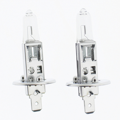 Галогенная лампа головного света H1 Osram NIGHT BREAKER SILVER 12V 55W P14.5s 64150NBS-HCB 2шт