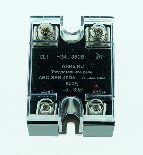 Реле твердотельное ARC-SSR-40DA 40A