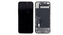 Дисплей для iPhone 11 (A2221) в сборе с тачскрином Черный - OR (Заменено стекло и тач)