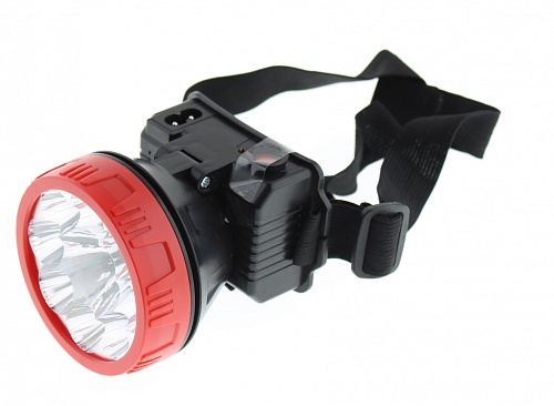 Светодиодный налобный фонарь Navigator NPT-H21-ACCU 9 LED 1Вт, Lead-Acid 3.7В 0,9Ач