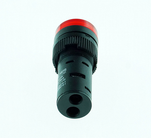 Индикатор ARG2-16FP-W-R220 (AR-AD16-16DS) красный ~220В