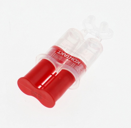 Эпоксидный клей "КОНТАКТ" прозрачный, шприц 6мл 