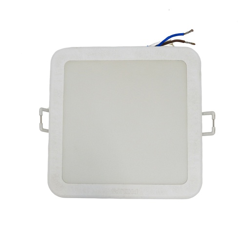 Светильник квадратный Philips 59451 MESON 105 9W WH SQ recessed (9Вт, 650Лм, 4К) 1 Потертости на корпусе