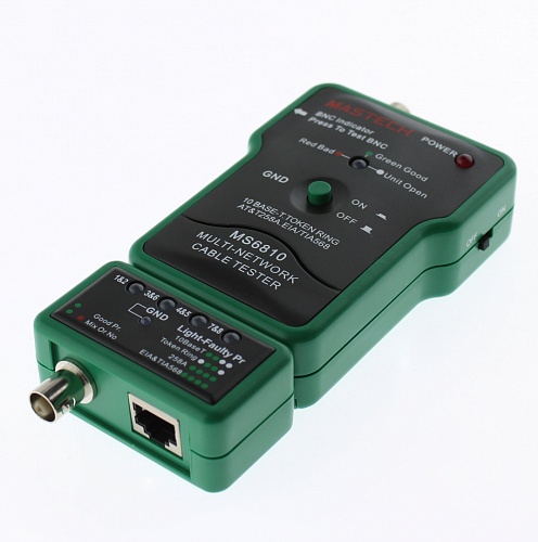 Тестер сетевого кабеля Mastech MS6810