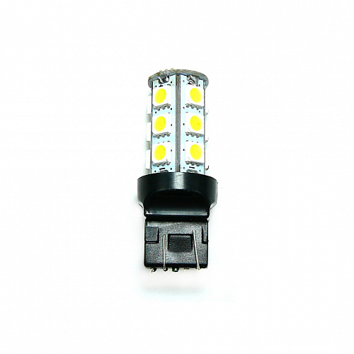 Светодиодная лампа W21/5W (T20/5) 12V 5050 18 SMD LED White
