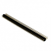PLD-80 (2x40) шаг 2,54мм, Разъем штыревой