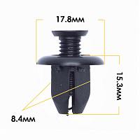 Клипса крепежная MASUMA KJ-628