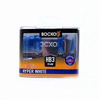 Галогенная лампа головного света HB3 BOCXOD Hyper White 5000K 12V 60W P20d 80903HW 2шт