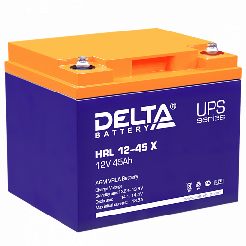 Delta HRL 12-45 X (12V, 45Ah)