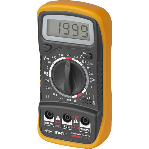 Мультиметр Онлайт 838L, OMT-Mm01-838L