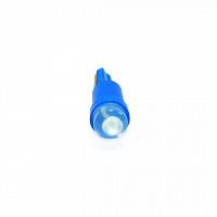 Светодиодная лампа T5 (W1.2W) 12V 1 COB LED Blue