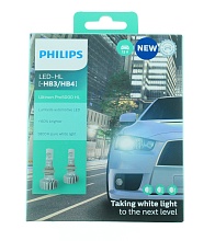 Светодиодная лампа HB3/HB4 Philips Ultinon Pro5000 LED-HL 5800K 13,2V 11005U50CWX2 2шт