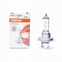 Галогенная лампа головного света H7 Osram Original line 12V 55W PX26d 64210