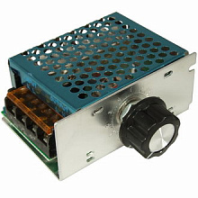 Регулятор мощности (диммер) АС220В, до 4000Вт (для АС двигателей, ТЭНов, светильников с лампами нак)