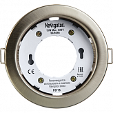 Светильник Navigator NGX-R1-004-GX53 сатин-хром