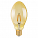 Лампа филаментная светодиодная "капля" OSRAM Vintage 1906 OVAL 4W 470lm 2400K E27 золотистая