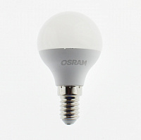 Лампа "шар" светодиодная OSRAM LED Star 7Вт, 600лм, 6500К, E14 (замена 60Вт)
