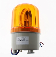 Лампа сигнальная желтая на магнитном креплении ЛН-1101 =24 В