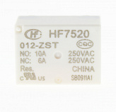 HF7520/012-ZST  12VDC, 16A, 1C