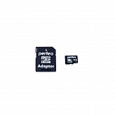 Карта памяти Perfeo microSD 16Gb High-Capacity Class10 с адаптером
